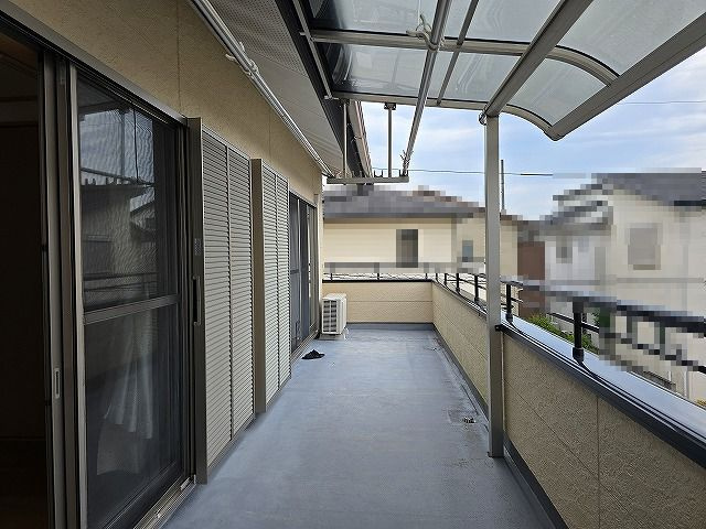 高知市朝倉甲　中古戸建のバルコニー