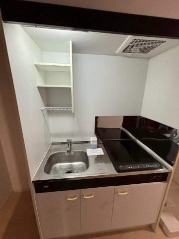 大阪市北区中之島４丁目の賃貸マンションのキッチン