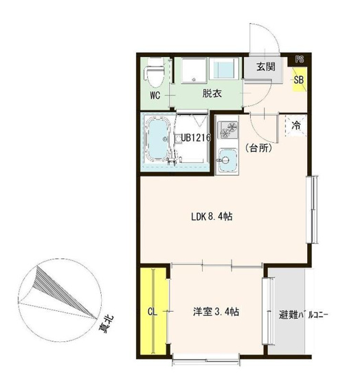 【間取り】 | クレール