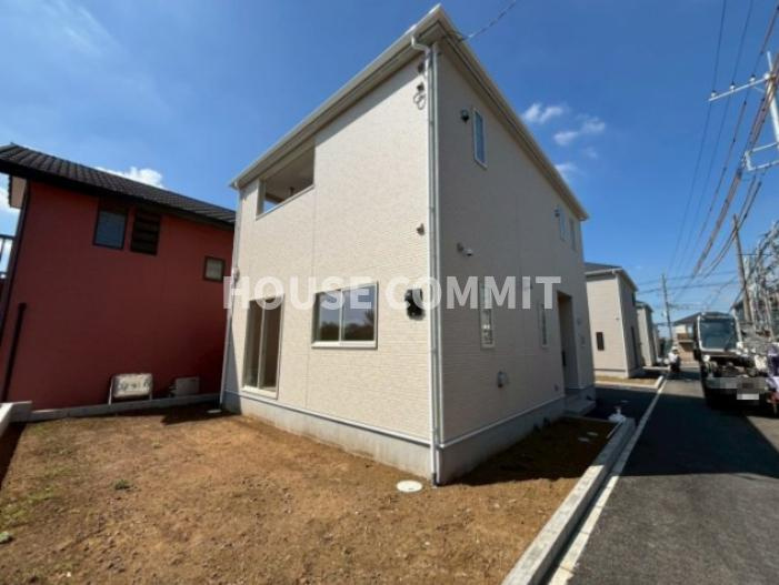 八街に第１７　新築6号棟の前面道路含む現地写真