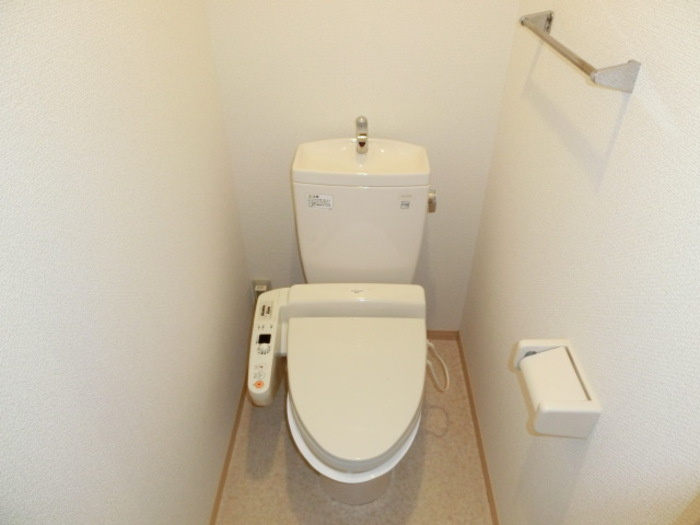 ベルデュール・ウィルモア Ａ・Ｂのトイレ|温水洗浄便座