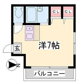 ルナ緑町の間取り|フローリング