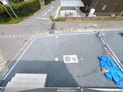 【駐車場】 | 安中市古屋　新築住宅 | ゆったり停められる駐車場です