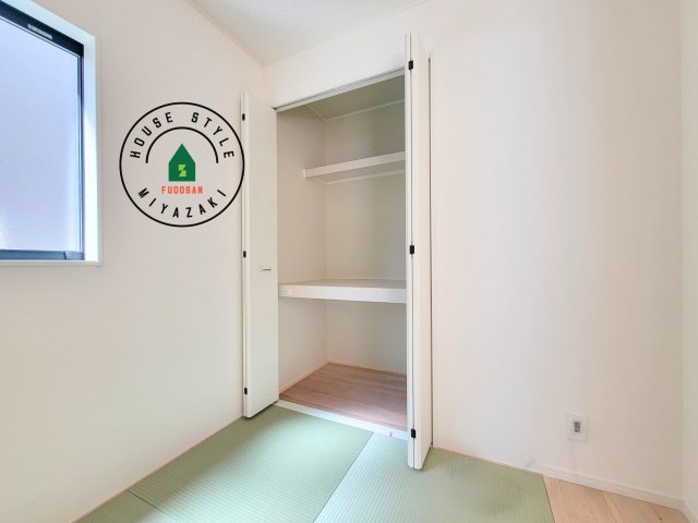 宮崎市島之内第12-2棟（2号棟）の収納|収納には困りません。