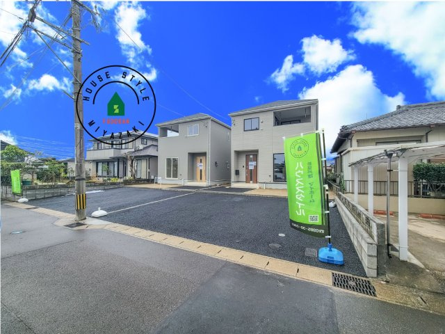 宮崎市島之内第12-2棟（2号棟）の前面道路含む現地写真|見学の時間などお気軽にお問い合わせ下さい。