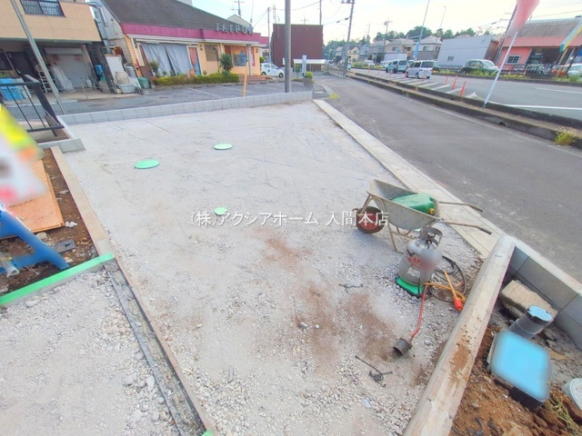 入間市小谷田1丁目・全8棟　新築一戸建　7号棟の駐車場|現地写真（2025年9月18日撮影）