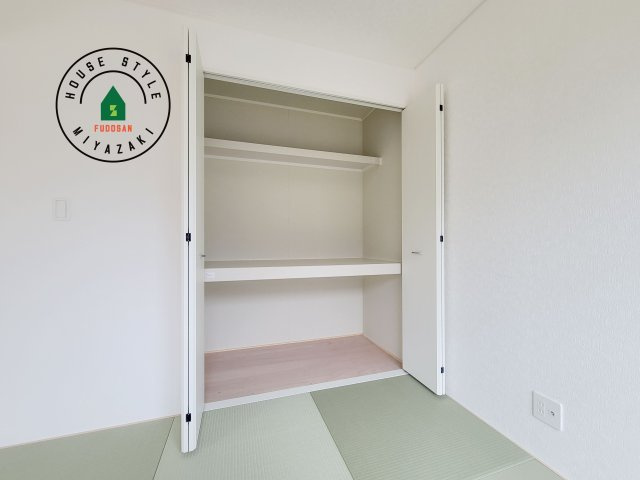 宮崎市恒久第14-4棟（2号棟）の収納|収納には困りません。