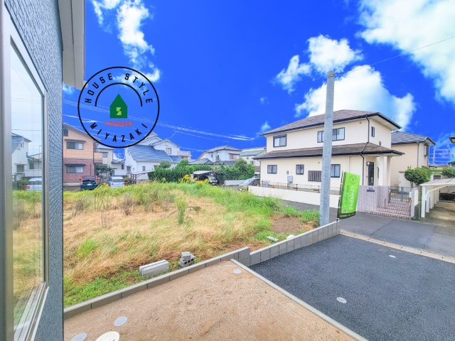 宮崎市恒久第14-4棟（6号棟）の展望|眺望や窓からの景色が良いと、家で過ごす時間も快適です。