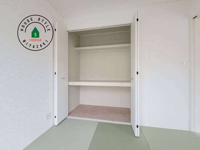 宮崎市恒久第14-4棟（6号棟）の収納|収納には困りません。