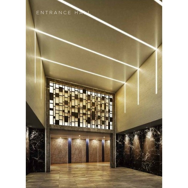 エスリード神戸ラ・コスタのエントランス|ゆとりのあるエントランスです