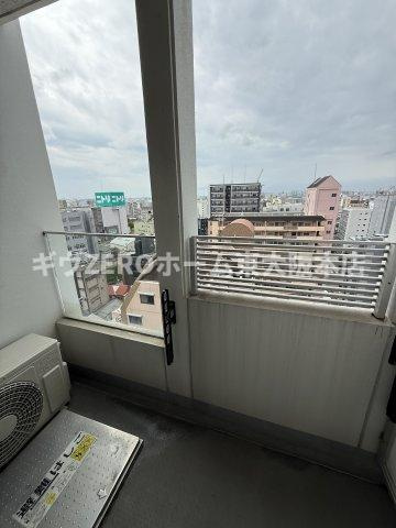 BGC難波タワーのバルコニー