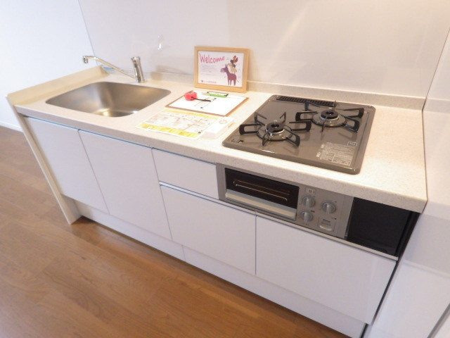 熊本市南区島町４丁目の賃貸マンションのキッチン