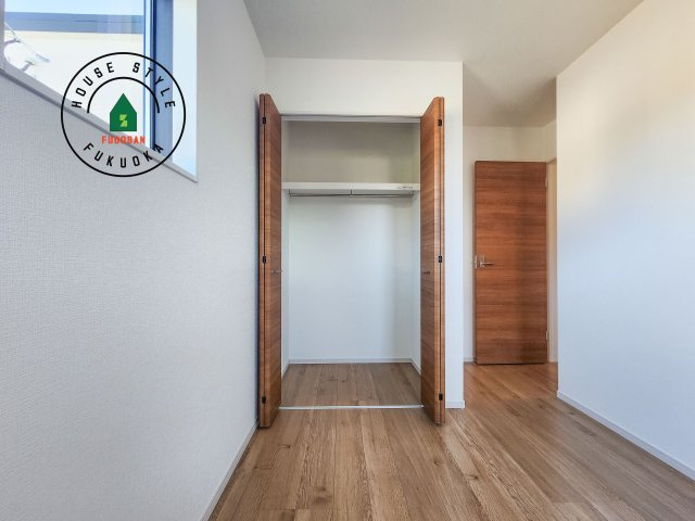 糸島市板持第1-1棟(1号棟)の収納|大きなスペースがあり、収納には困りません。