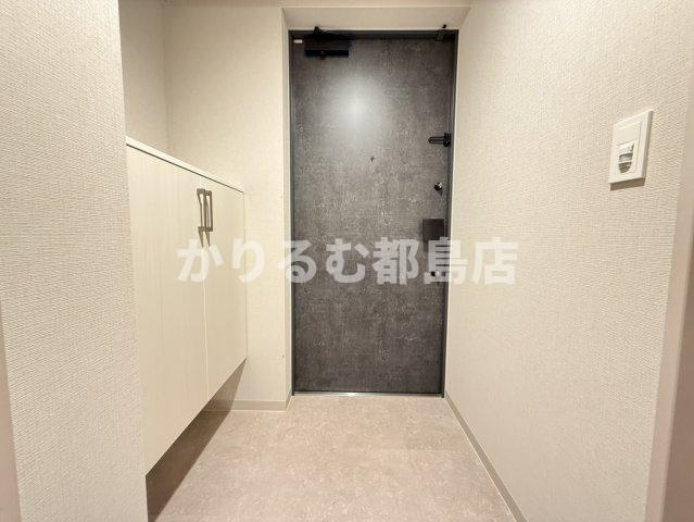 ブランシエスタ都島通の玄関