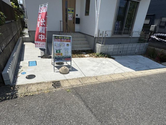 流山市加２丁目新築戸建【流山北小学校：4分】の駐車場|駐車スペース・2台駐車可