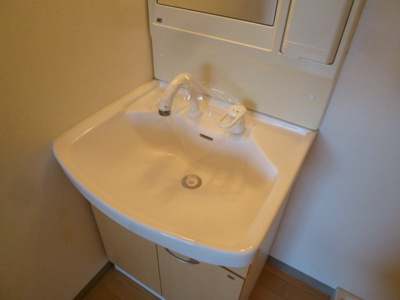 【洗面所】 | サニーパレスⅡ | 洗髪洗面化粧台