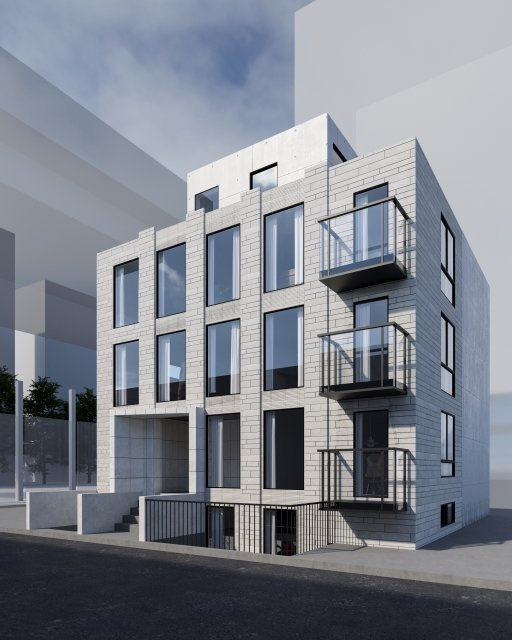 Ｌｅ　Ｎｉｄ　日本橋の外観パース