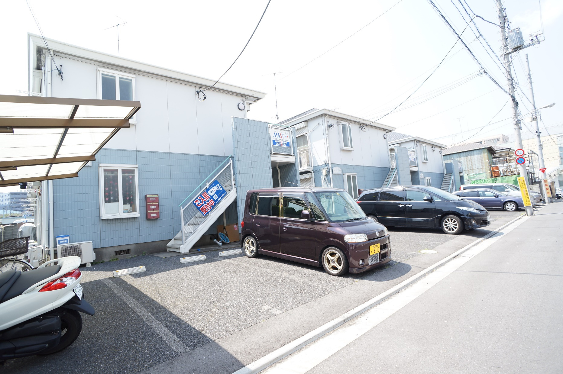 ポーエルⅥ　Ｃ棟の外観