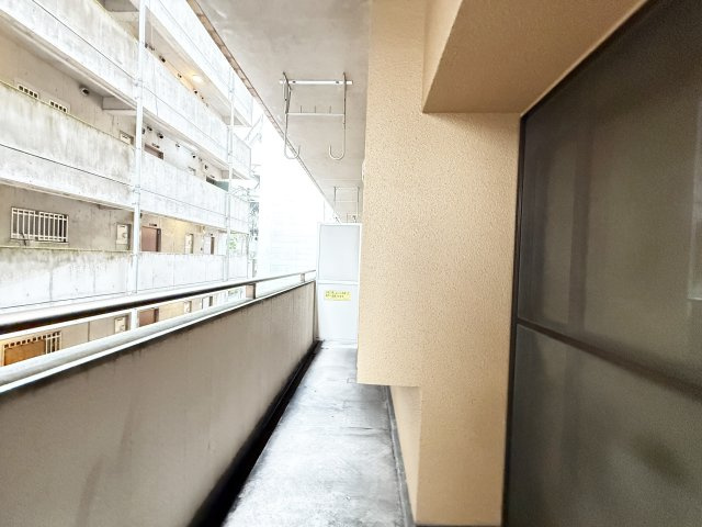 ダイアパレス中宝永町のバルコニー