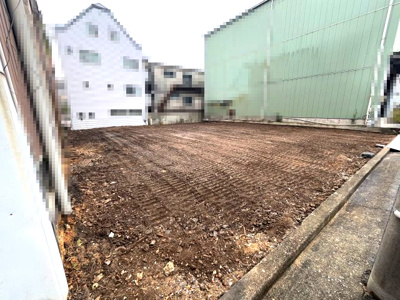 【前面道路含む現地写真】 | 売地　高知市二葉町　＠25万
