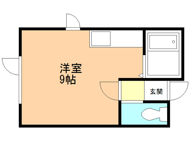 ミキハイツの間取り