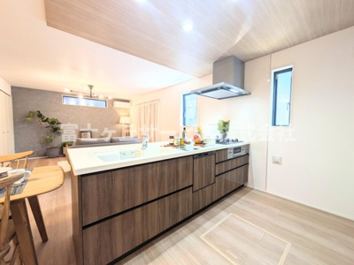 【キッチン】 | 浜松市中央区鴨江2丁目 新築一戸建て | キッチンです