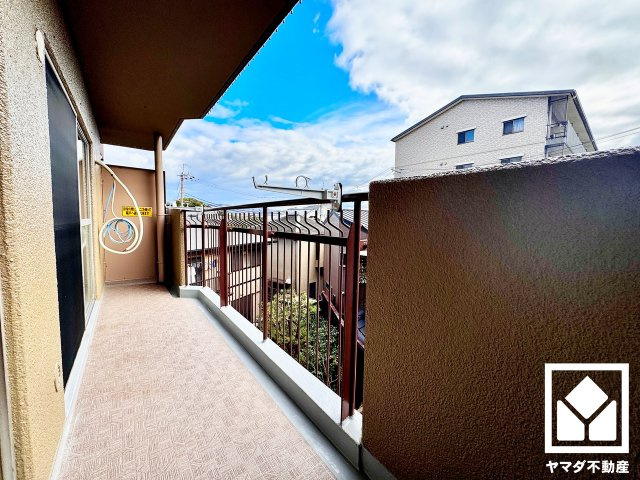 藤和伏見コープのバルコニー