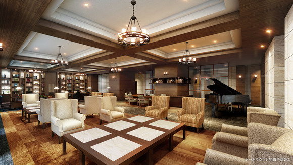 デュオセーヌ千葉ちはら台駅前のロビー