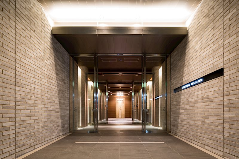 デュオセーヌ千葉ちはら台駅前の玄関