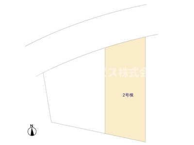 【区画図】 | 浜松市浜名区於呂 3期 新築一戸建て 2号棟 | 区画図です