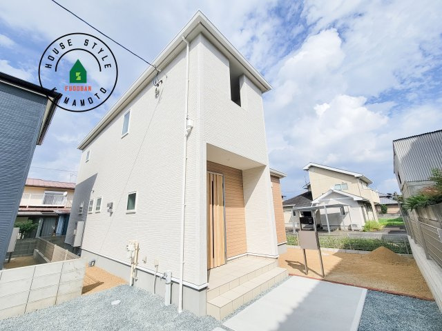熊本市北区麻生田5丁目第7-2棟（2号棟）の外観|デザイン性のある外観です。