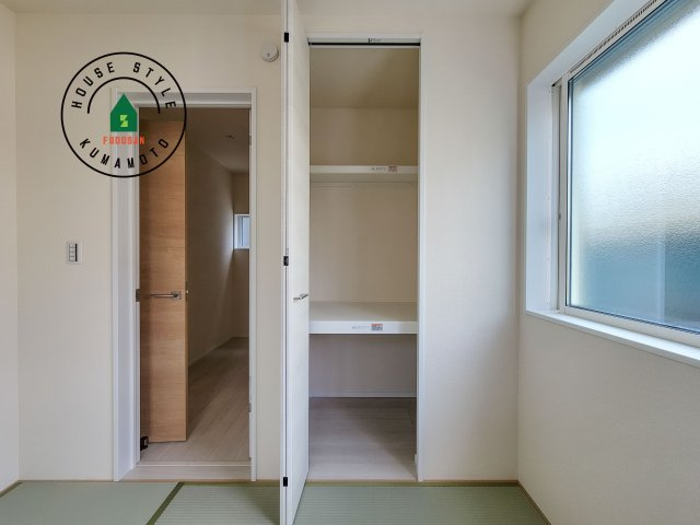 熊本市北区麻生田5丁目第7-2棟（2号棟）の収納|収納には困りません。