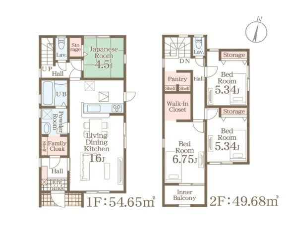 熊本市北区麻生田5丁目第7-2棟（2号棟）
