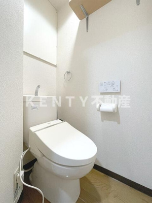 【トイレ】 | 山市ビル | 清潔感のあるトイレです