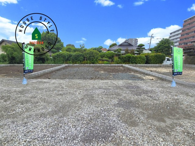 熊本市中央区琴平2丁目第2-5棟（4号棟）　の外観|デザイン性のある外観です。