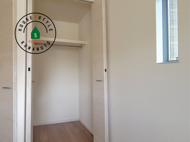 熊本市中央区琴平2丁目第2-5棟（5号棟）　の内観：施工例|収納には困りません。