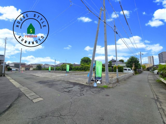 熊本市中央区琴平2丁目第2-5棟（5号棟）　の前面道路含む現地写真|見学の時間などお気軽にお問い合わせ下さい。