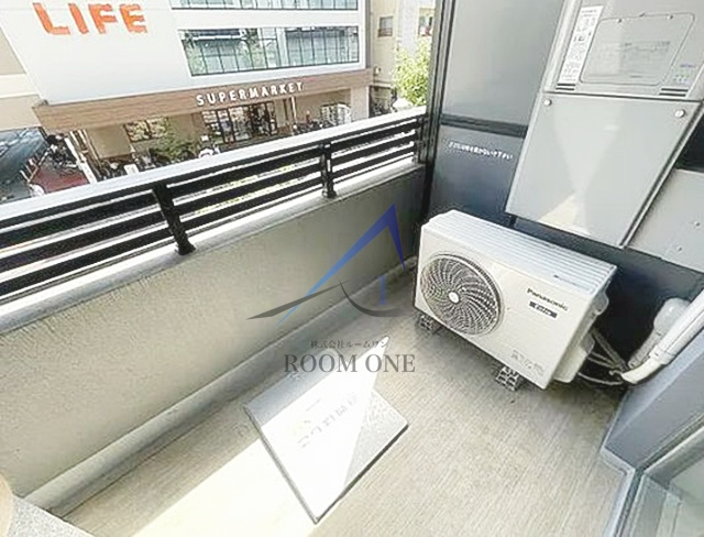 クレヴィア日暮里　ＴＨＥ　ＰＬＡＣＥのバルコニー|バルコニーです。