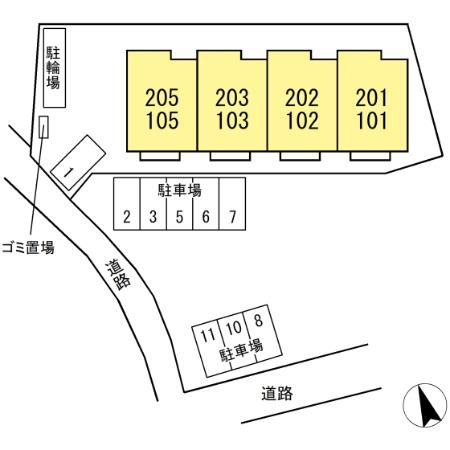 オルメルの区画図