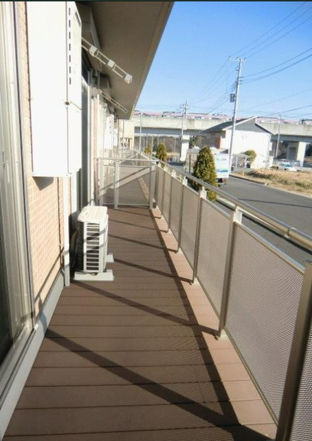 ベルレージュ Ｂのバルコニー