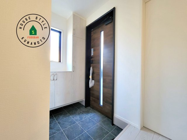 熊本市中央区出水6丁目第5-1棟（1号棟）　の防犯設備|二重ロックでしっかり防犯対策ができます。