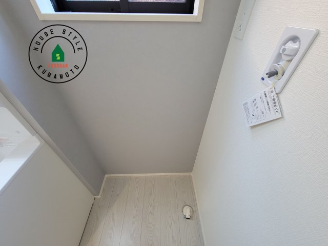 熊本市中央区出水6丁目第5-1棟（1号棟）　のランドリースペース|ランドリースペースとなります。広々して有効的にご使用できます。 