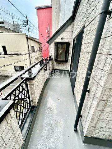 住道１丁目一戸建のバルコニー