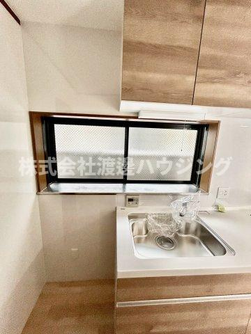 住道１丁目一戸建のその他|キッチンにも窓ございます