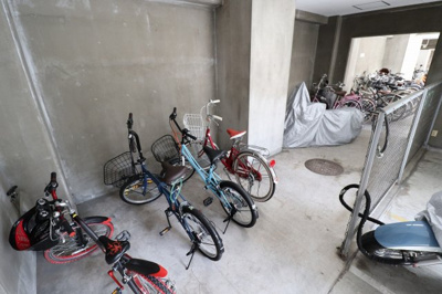 【その他共用部分】 | 大東マンションⅡ | 駐輪場です