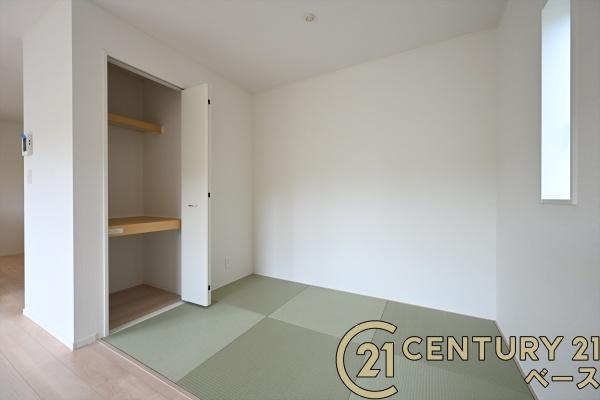 クレイドルガーデン結崎 ２号棟 ／新築一戸建の和室|■現地撮影写真■ほっこり落ち着ける和室！客間としてもご利用いただけます！