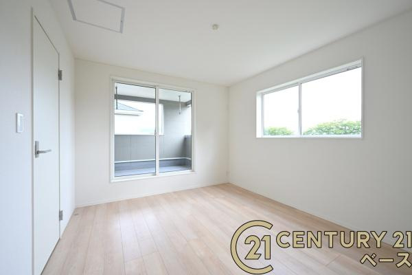 クレイドルガーデン結崎 ２号棟 ／新築一戸建の洋室|■現地撮影写真■明るい雰囲気の洋室です！