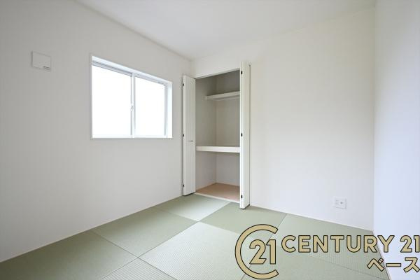 クレイドルガーデン結崎 １号棟 ／新築一戸建の収納|■ほっこり落ち着ける和室！客間としてもご利用いただけます！■