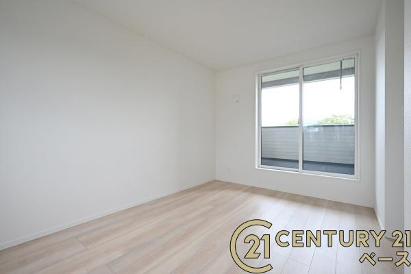 クレイドルガーデン結崎 ３号棟 ／新築一戸建の洋室|■現地撮影写真■明るい雰囲気の洋室です！