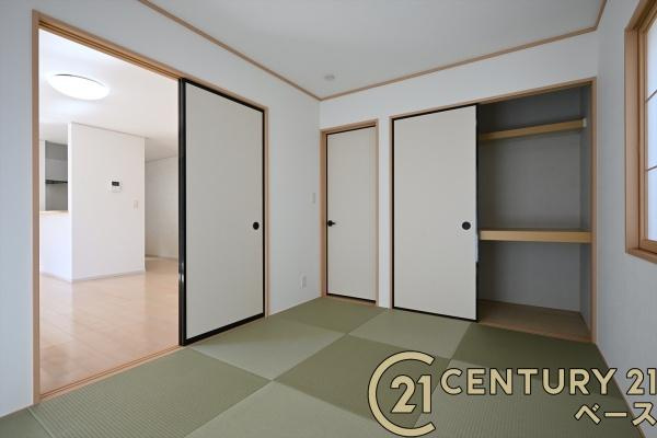 北葛城郡上牧町下牧３丁目　一戸建の和室|■現地撮影写真■ほっこり落ち着ける和室。客間としても、ご家族のくつろぎスペースとしてもご利用いただけます。